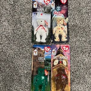 McDonalds beanie babies set of 4 bears